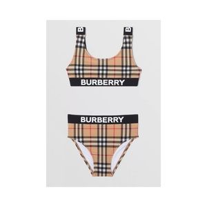Burberry Logo Print Vintage Check BikiniPrice